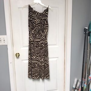 Jones New York beaded strap dress